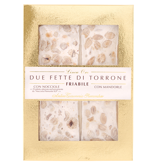 Torrone hart assortiert (Haselnüsse IGP, Mandeln)